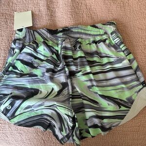 lululemon athletica Swirl Patterned Athletic Shorts